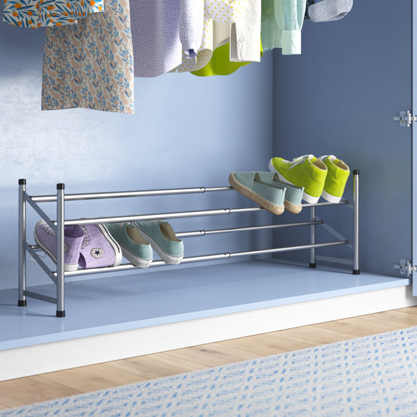 Wire mesh shoe on sale rack